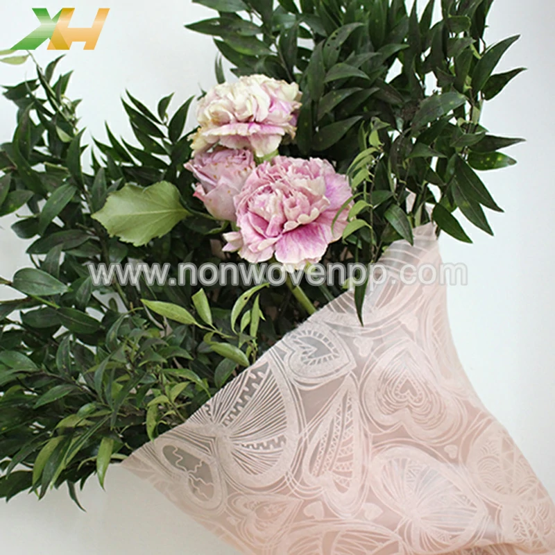 Colorful Flower Bouquet Non-Woven